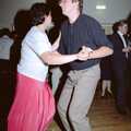 George from stores does some dancing, Printec Kelly's Wedding, Eye, Suffolk - 25th April 1992