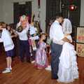 Kids bounce about, Printec Kelly's Wedding, Eye, Suffolk - 25th April 1992
