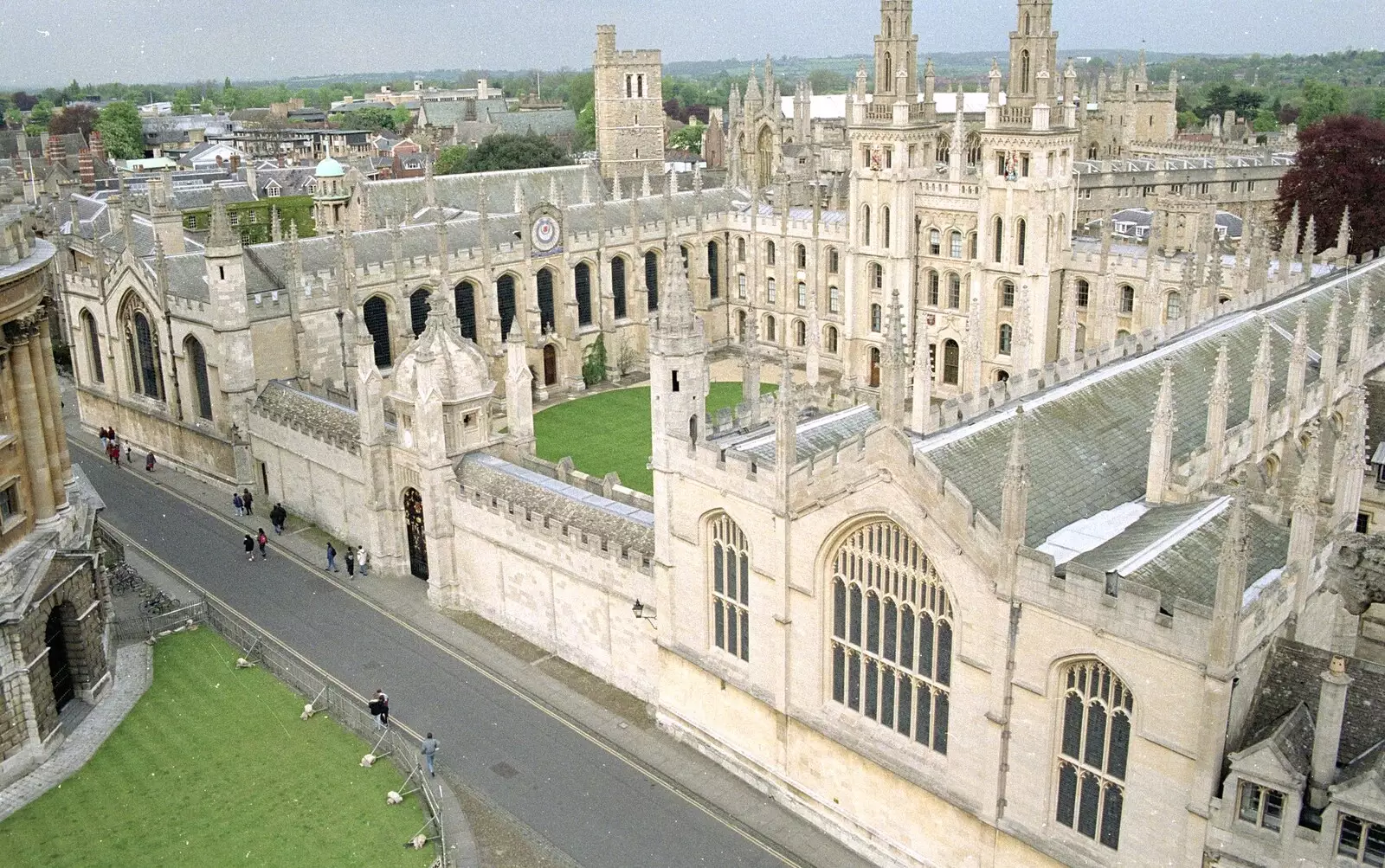 Oxford colleges, from Hamish's Oxford Party, Oxfordshire - 25th April 1992