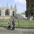 Walking around by the Radcliffe Library, Hamish's Oxford Party, Oxfordshire - 25th April 1992