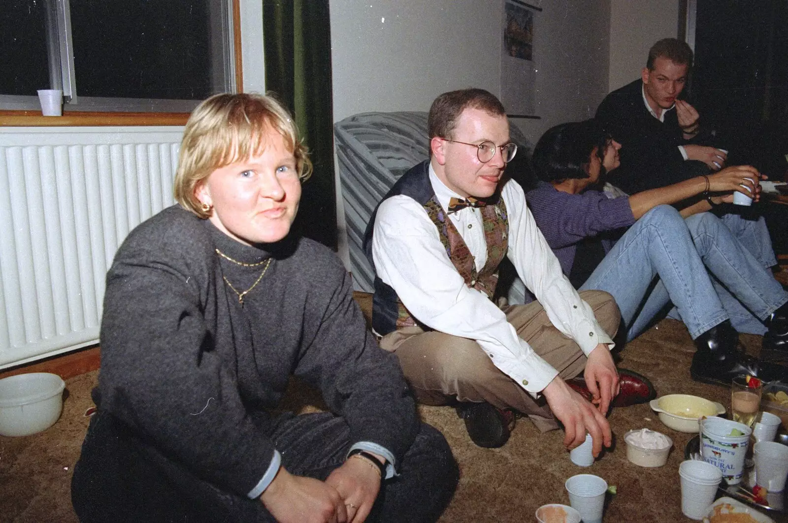 Dutch and Hamish, from Hamish's Oxford Party, Oxfordshire - 25th April 1992