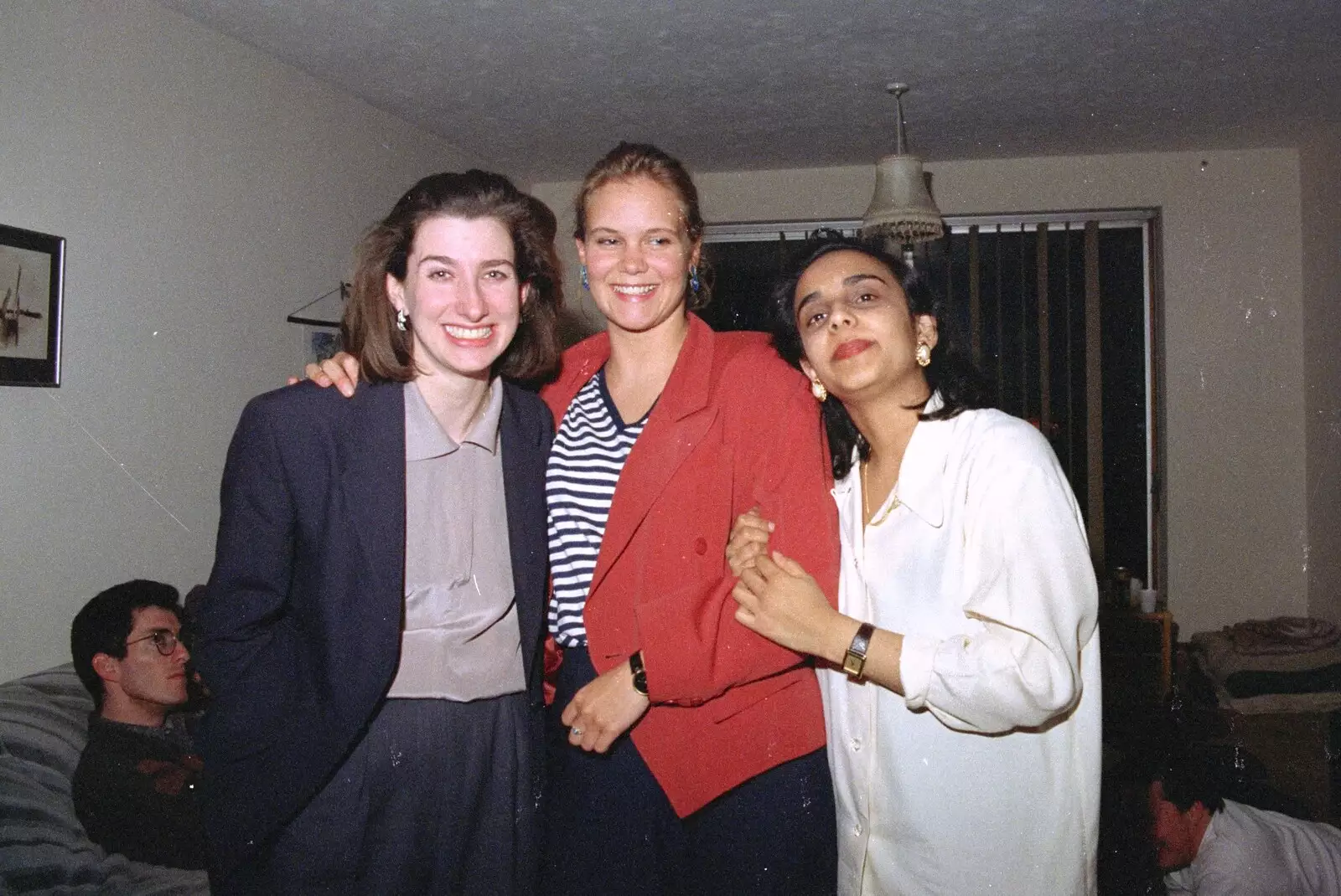 Party girls, from Hamish's Oxford Party, Oxfordshire - 25th April 1992