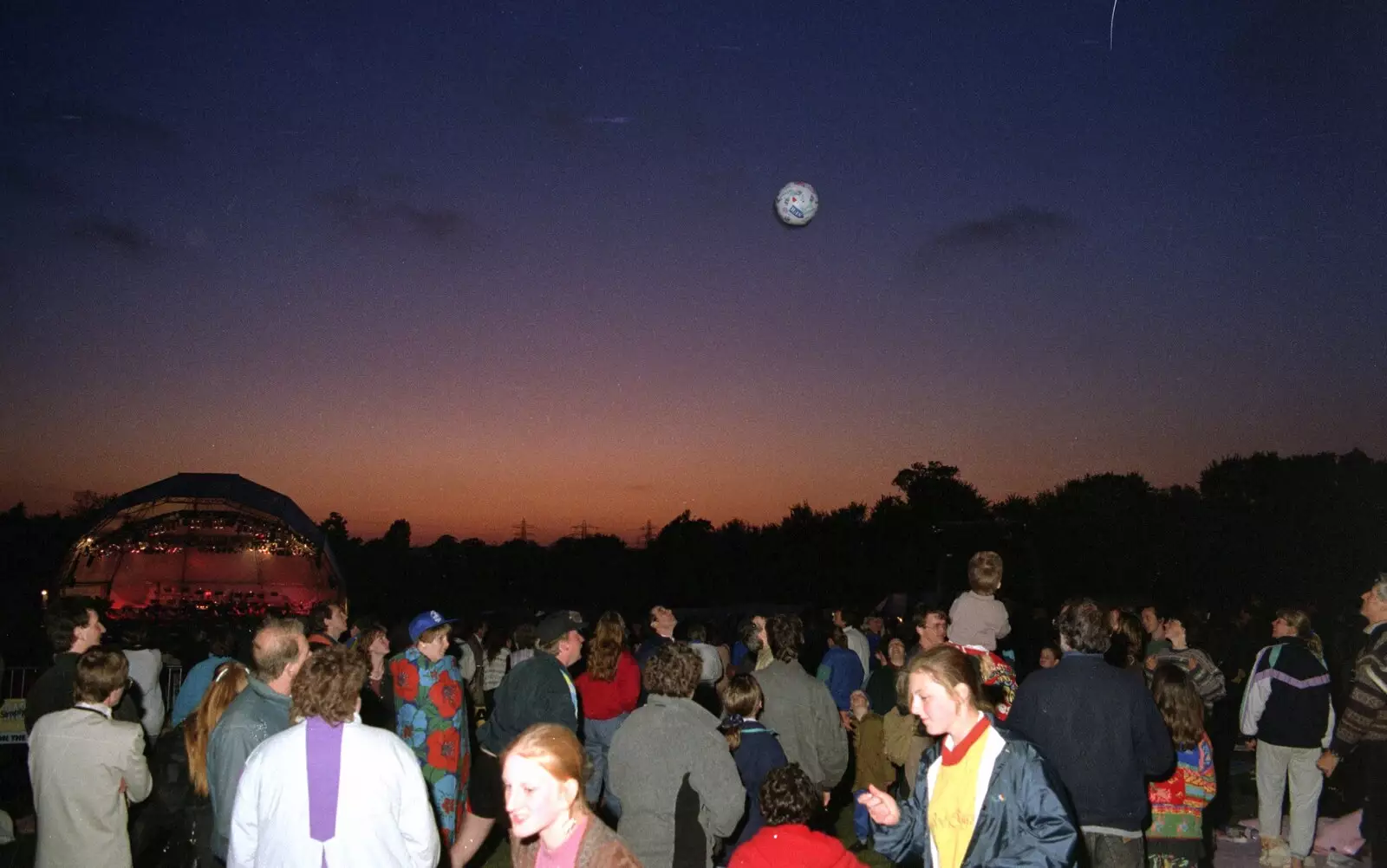 More ball action, from Earlham Classics, Earlham Park, Norwich, Norfolk - 9th May 1992