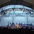 The orchestra is on stage, Earlham Classics, Earlham Park, Norwich, Norfolk - 9th May 1992