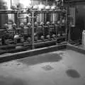 A room full of curious tanks, The World's First "Chicken Shit" Power Station, Brome, Eye, Suffolk - 11th July 1992