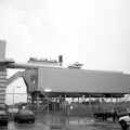 An outside view of the power station's cooling section, The World's First "Chicken Shit" Power Station, Brome, Eye, Suffolk - 11th July 1992