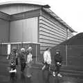 Walking back to the car park, The World's First "Chicken Shit" Power Station, Brome, Eye, Suffolk - 11th July 1992