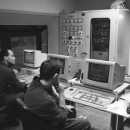 The power-station control room