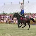 A Cossack stands up on a horse, The Eye Show and a Trip to Halifax, Suffolk and South Yorkshire - 28th August 1992