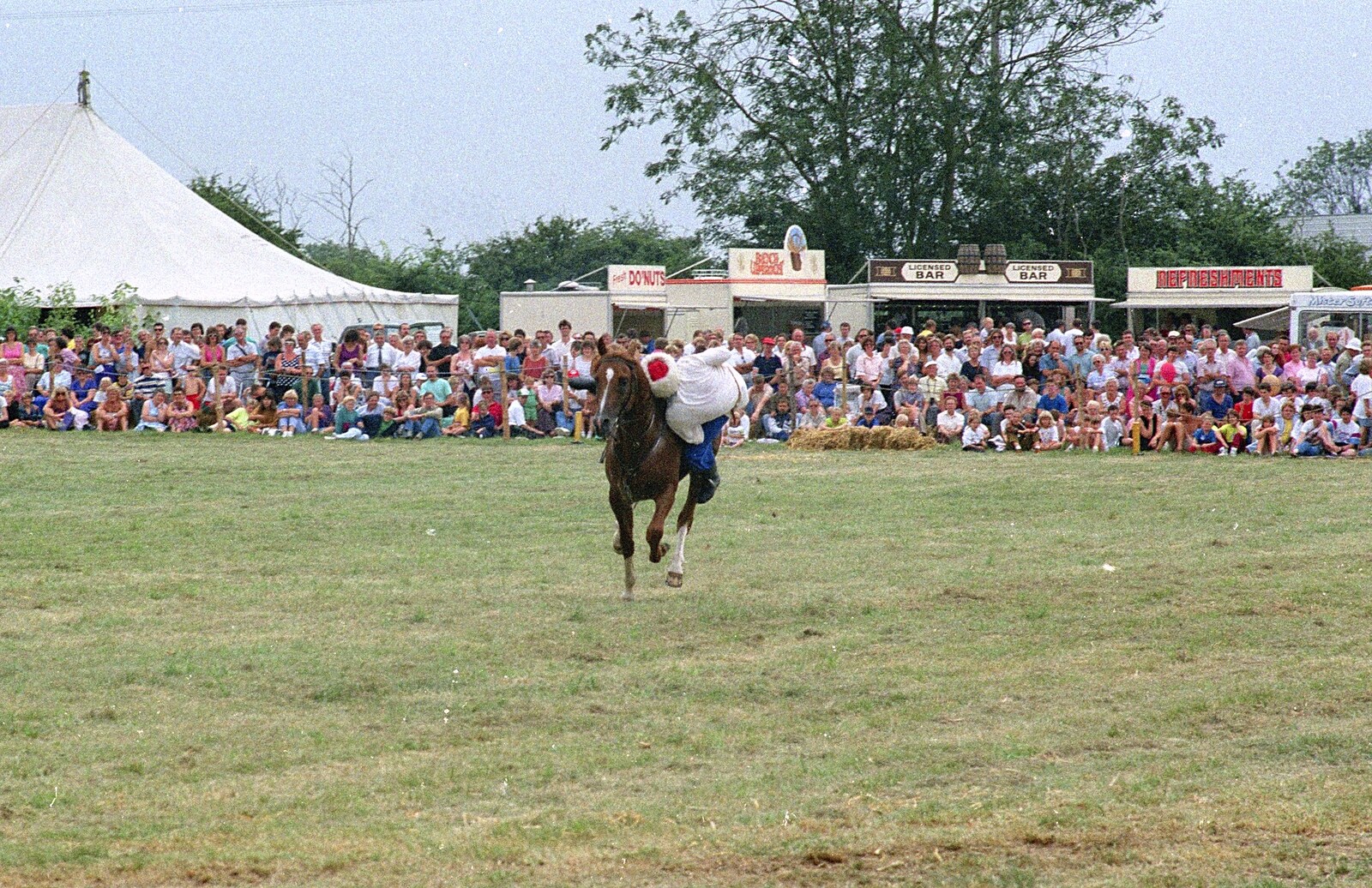 The Eye Show and a Trip to Halifax, Suffolk and South Yorkshire - 28th August 1992: Horseback Cossack