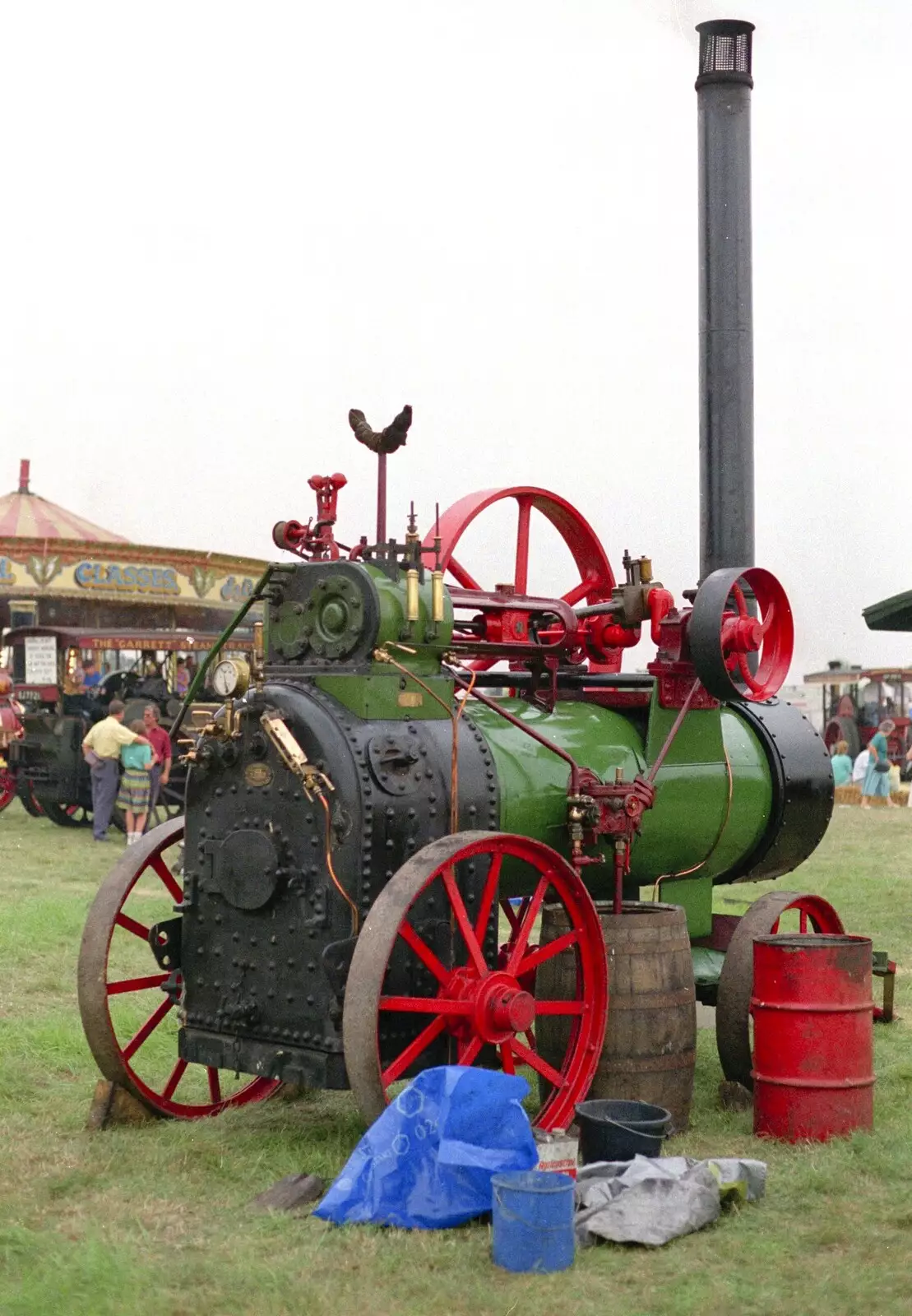 A stationary engine, from The Eye Show and a Trip to Halifax, Suffolk and South Yorkshire - 28th August 1992