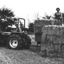 Nosher drives the tractor