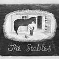 A Nosher-painted slate for The Stables - the Stuston pad, A Black and White Life in Concrete, Stuston, Suffolk - 3rd September 1992
