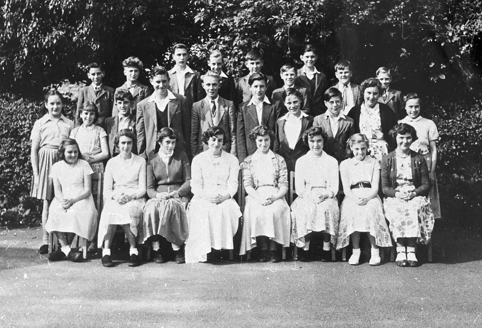 Brenda's school photo, 1950s, from A Black and White Life in Concrete, Stuston, Suffolk - 3rd September 1992