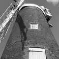 A fluffy cloud, A Black and White Life in Concrete, Stuston, Suffolk - 3rd September 1992