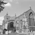 St. Mary's Church, Diss, A Black and White Life in Concrete, Stuston, Suffolk - 3rd September 1992