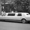 A stretch limo in Honolulu, A 747 Cockpit, Honolulu and Pearl Harbor, O'ahu, Hawai'i, United States - 20th November 1992