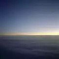 The view from the cockpit window at 35,000 feet, A 747 Cockpit, Honolulu and Pearl Harbor, O'ahu, Hawai'i, United States - 20th November 1992