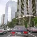 Traffic in downtown Honolulu, A 747 Cockpit, Honolulu and Pearl Harbor, O'ahu, Hawai'i, United States - 20th November 1992