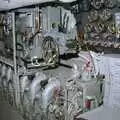 The submarine's diesel engine, A 747 Cockpit, Honolulu and Pearl Harbor, O'ahu, Hawai'i, United States - 20th November 1992