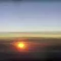 A brief sunrise, A 747 Cockpit, Honolulu and Pearl Harbor, O'ahu, Hawai'i, United States - 20th November 1992