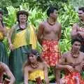 The Hawaiian dance troupe and a couple of ukuleles, A 747 Cockpit, Honolulu and Pearl Harbor, O'ahu, Hawai'i, United States - 20th November 1992