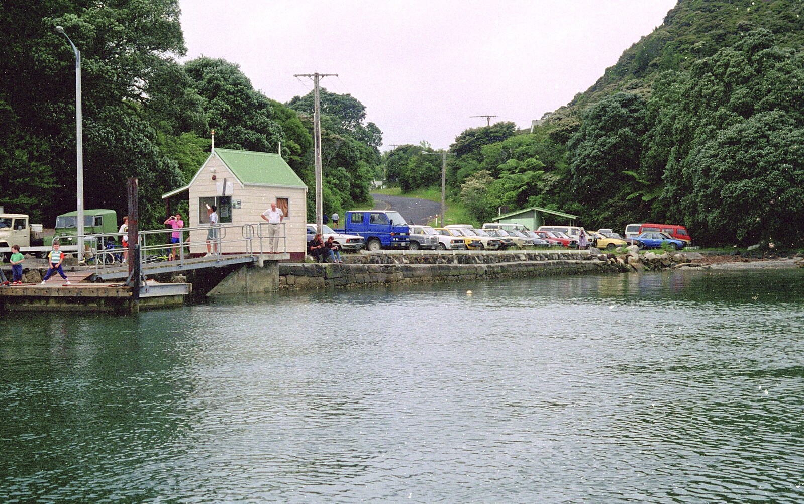 The eponymous Ferry Landing from Ferry Landing, Whitianga, New Zealand - 23rd November 1992