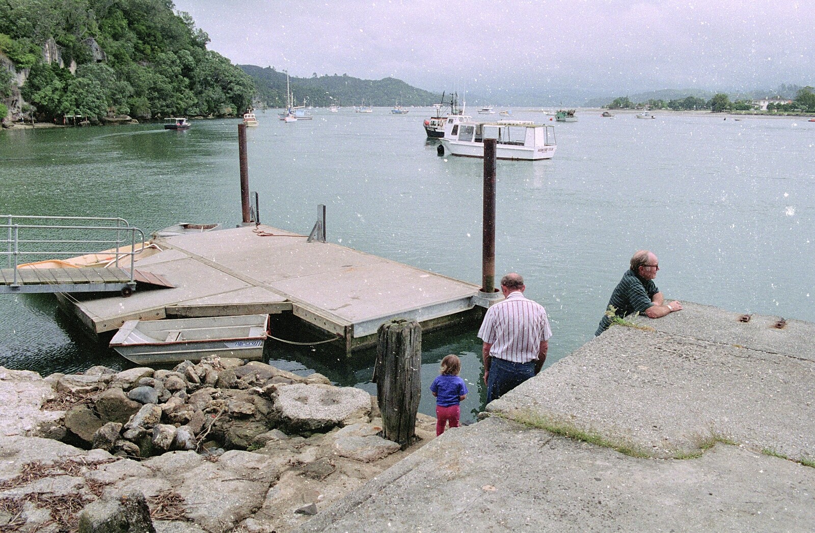 The Ferry Landing pier from Ferry Landing, Whitianga, New Zealand - 23rd November 1992