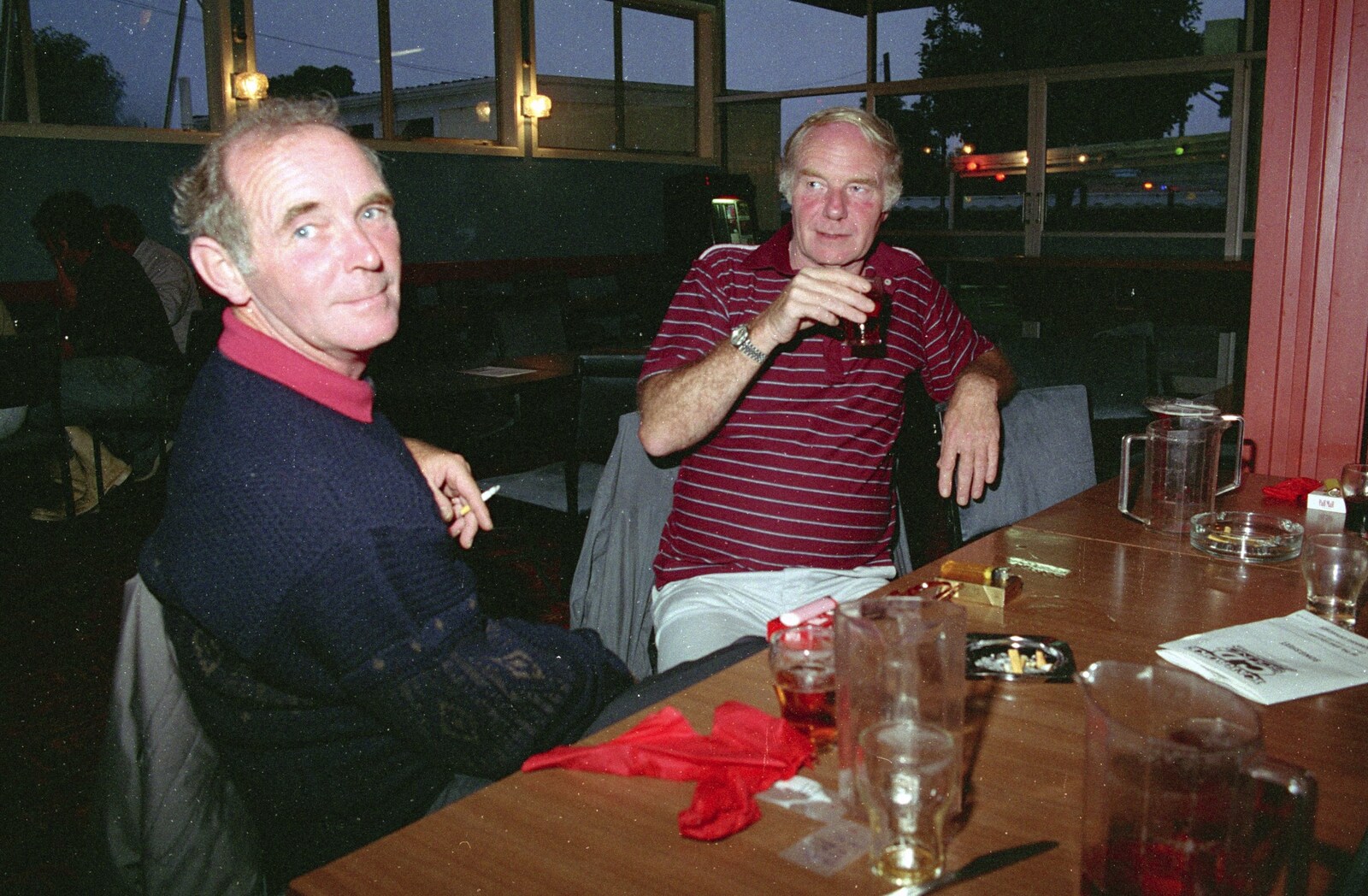 Clive and Trevor from Ferry Landing, Whitianga, New Zealand - 23rd November 1992