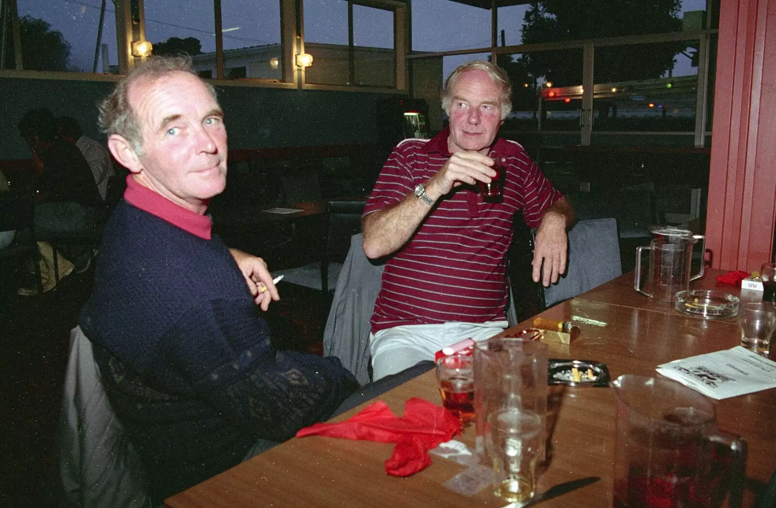 Clive and Trevor, from Ferry Landing, Whitianga, New Zealand - 23rd November 1992