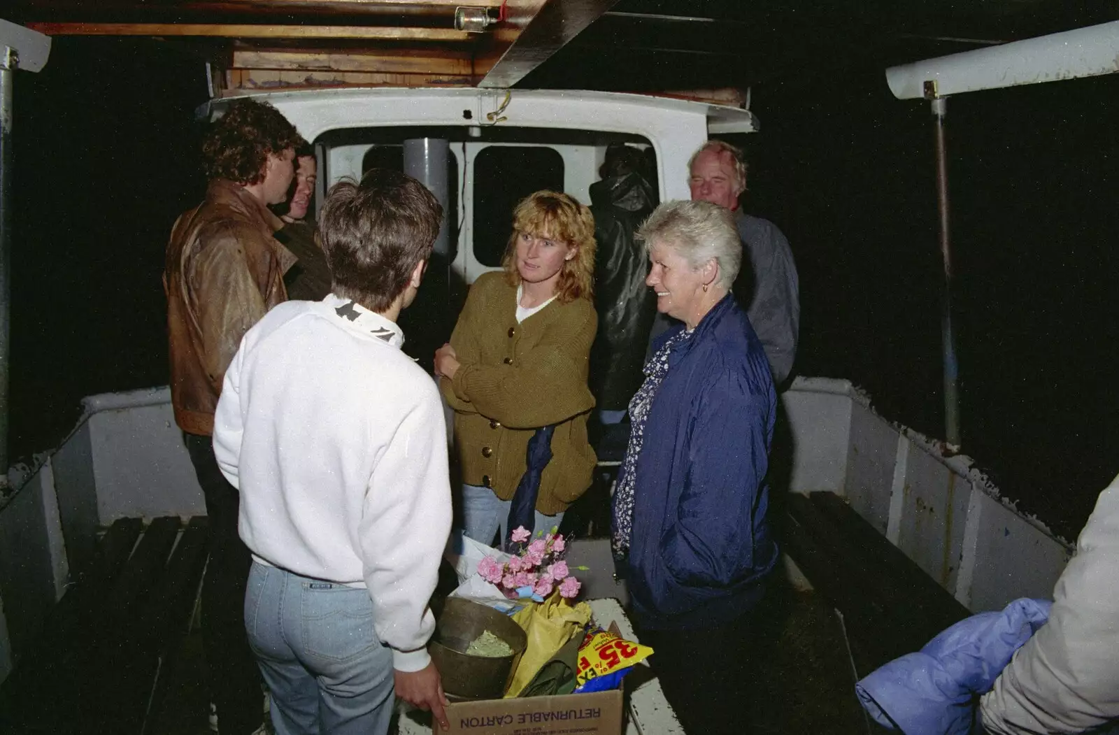 On the ferry back from Whitianga, from Ferry Landing, Whitianga, New Zealand - 23rd November 1992