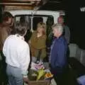 On the ferry back from Whitianga, Ferry Landing, Whitianga, New Zealand - 23rd November 1992