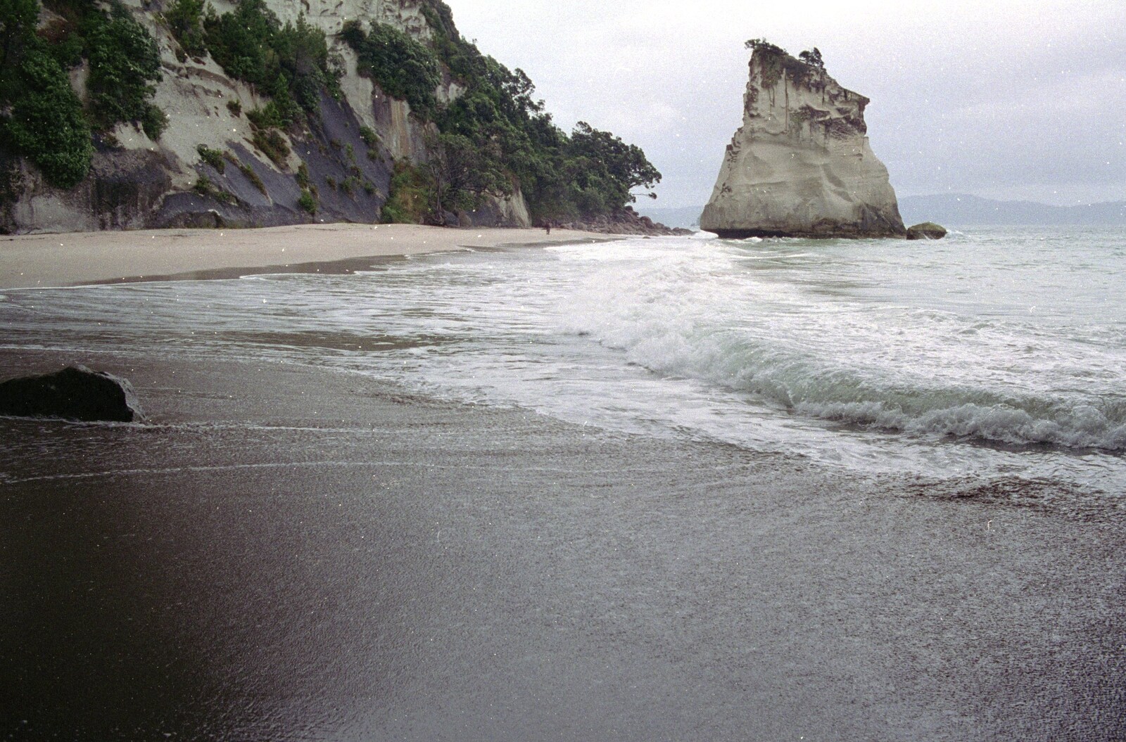 Cathedral cove from Ferry Landing, Whitianga, New Zealand - 23rd November 1992