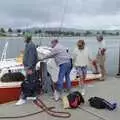 Disembarking the boat, Ferry Landing, Whitianga, New Zealand - 23rd November 1992