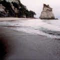 A stack in Cathedral Cove