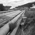 Geothermal pipes, A Road-trip Through Rotorua to Palmerston, North Island, New Zealand - 27th November 1992