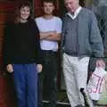 Christine, her husband, The Old Chap and Zack the cat, A Road-trip Through Rotorua to Palmerston, North Island, New Zealand - 27th November 1992