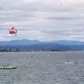 A Parascender on Lake Taupo, A Road-trip Through Rotorua to Palmerston, North Island, New Zealand - 27th November 1992