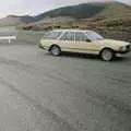 The Ford Falcon up in the desert, A Road-trip Through Rotorua to Palmerston, North Island, New Zealand - 27th November 1992