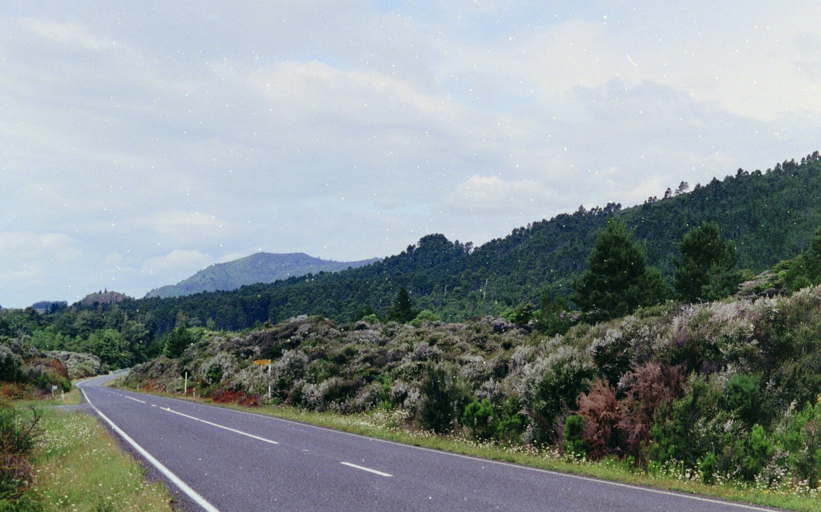 The road continues from A Road-trip Through Rotorua to Palmerston, North Island, New Zealand - 27th November 1992