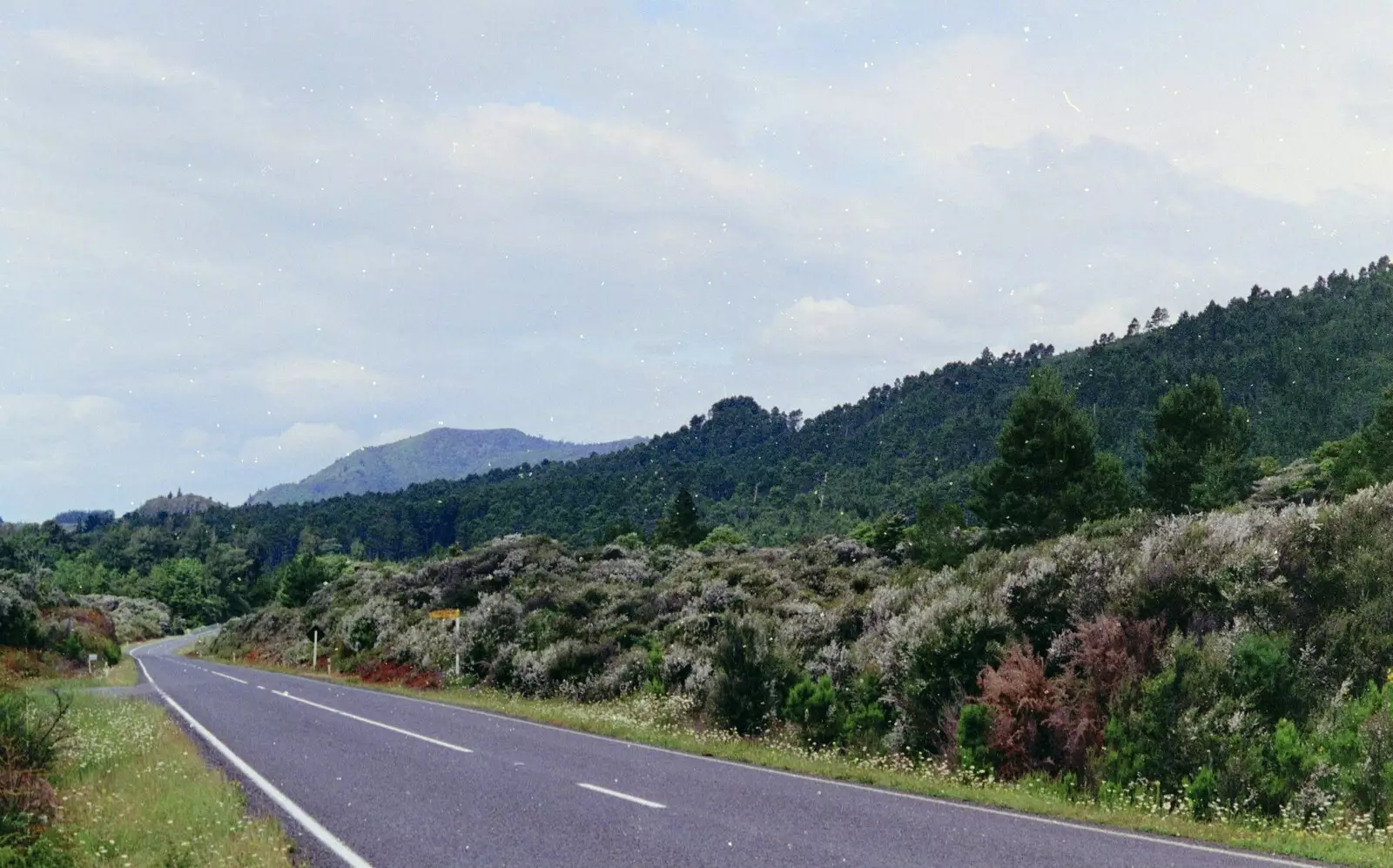 The road continues, from A Road-trip Through Rotorua to Palmerston, North Island, New Zealand - 27th November 1992