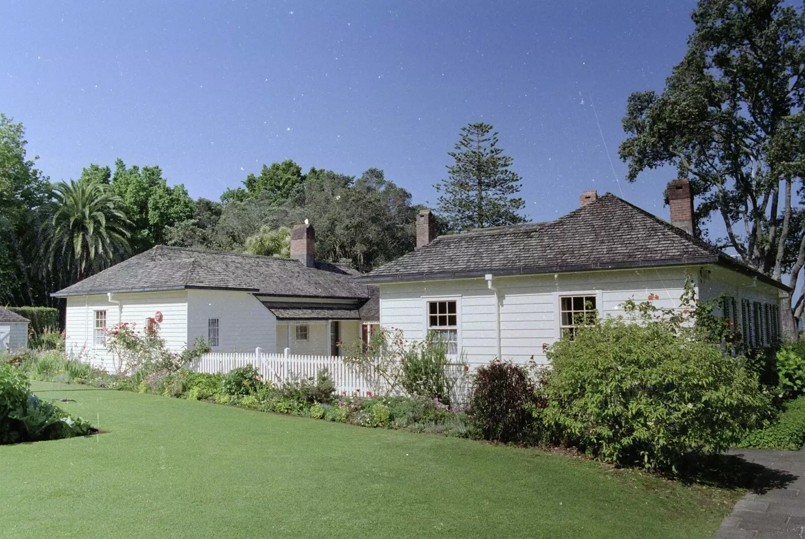 Colonial-era buildings, from The Bay Of Islands, New Zealand - 29th November 1992