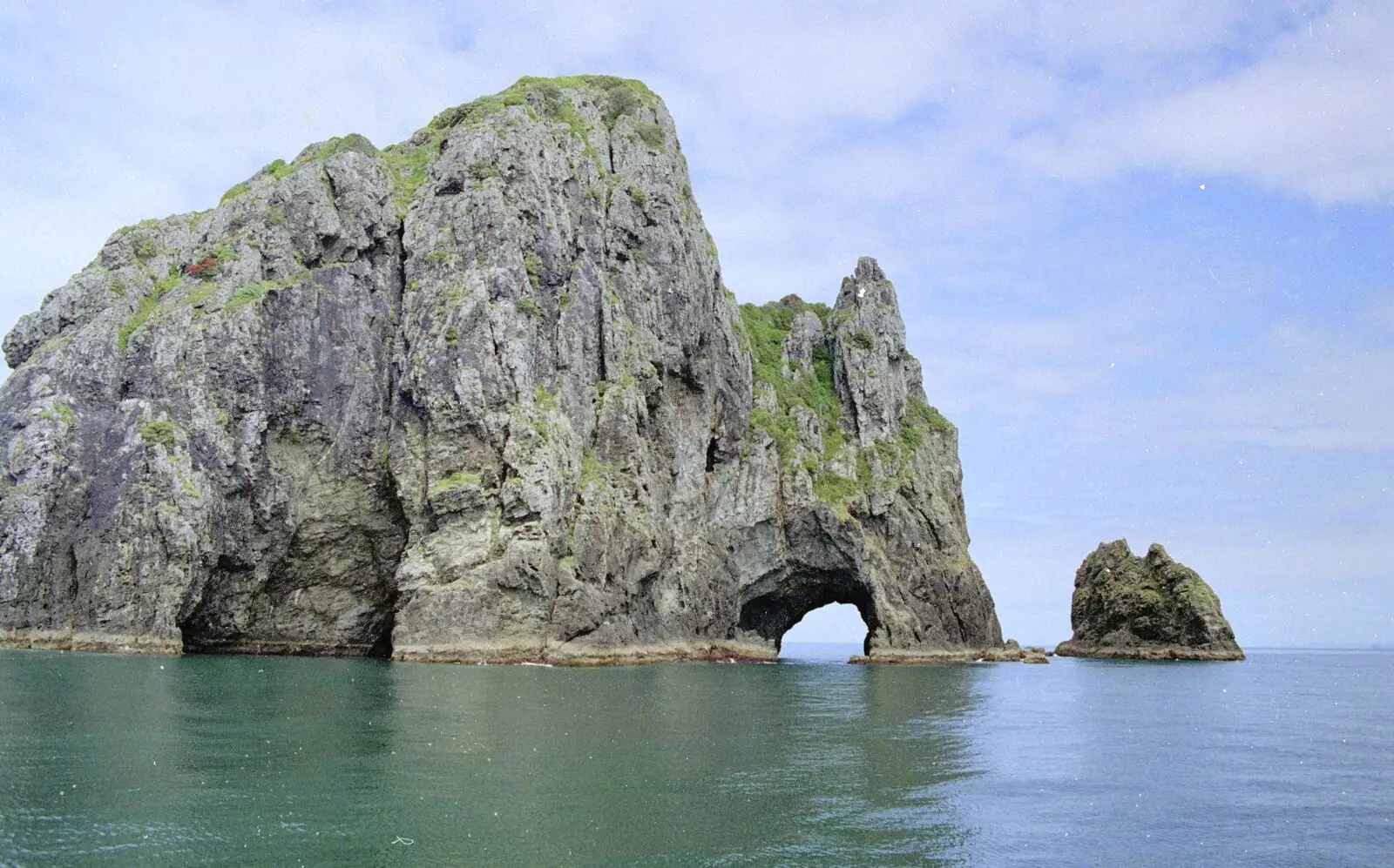 The other side of the sea door, from The Bay Of Islands, New Zealand - 29th November 1992