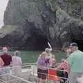 Tourists on a boat trip, The Bay Of Islands, New Zealand - 29th November 1992