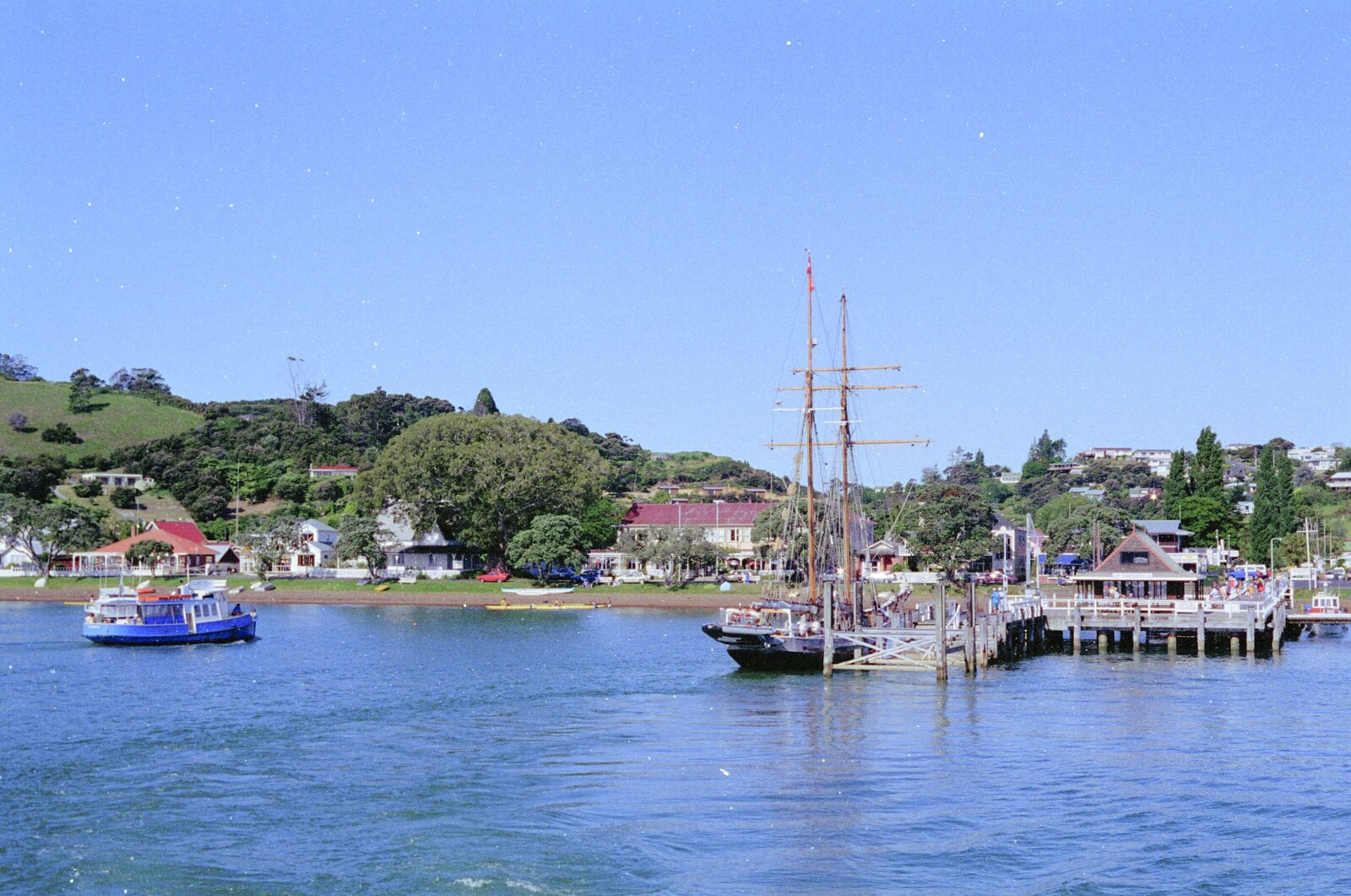 A tall ship from The Bay Of Islands, New Zealand - 29th November 1992
