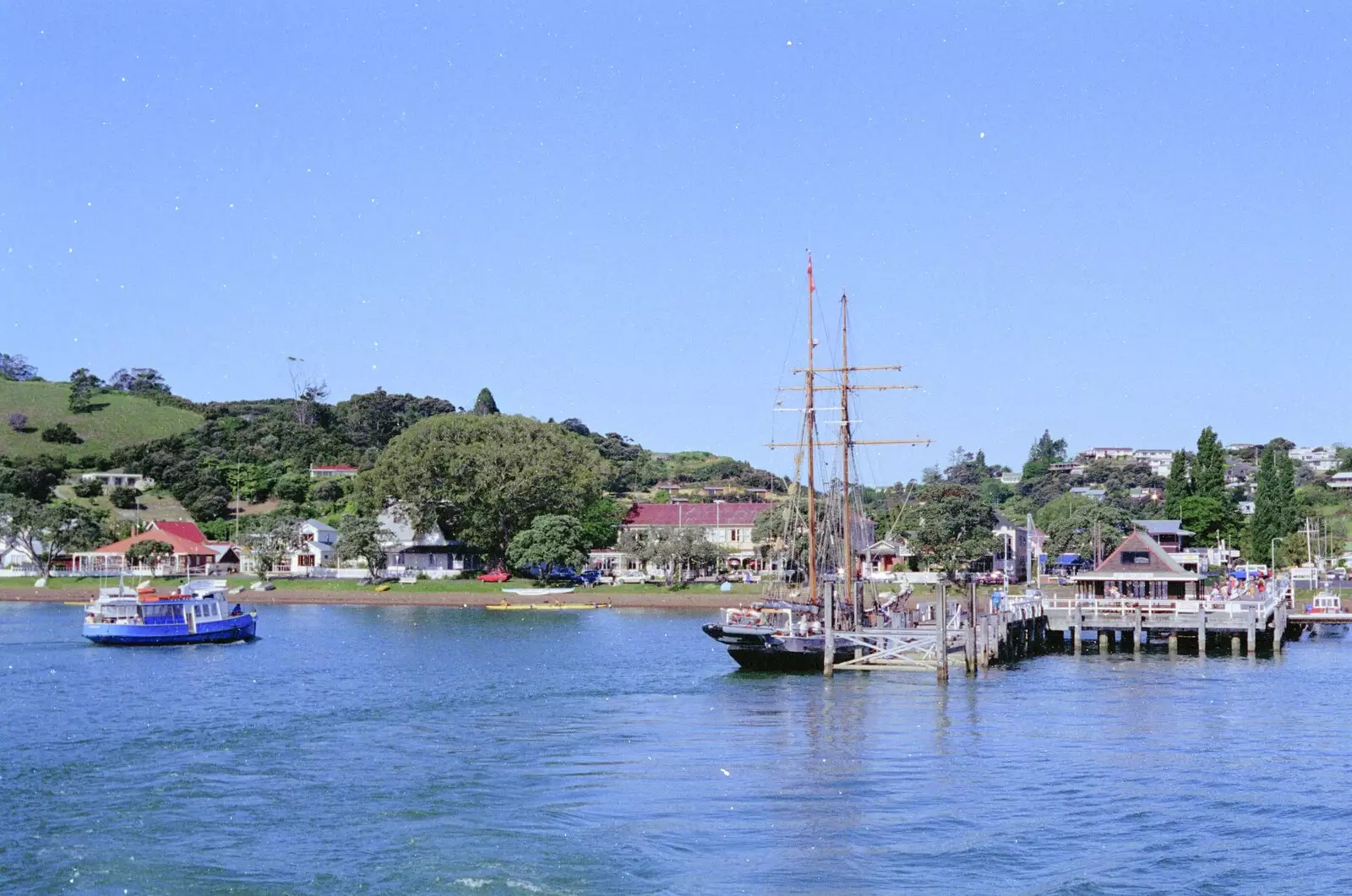 A tall ship, from The Bay Of Islands, New Zealand - 29th November 1992