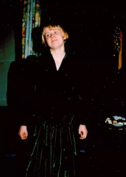 Alice - Anna's younger sister, from Anna and Chris's Wedding, Southampton - December 1992