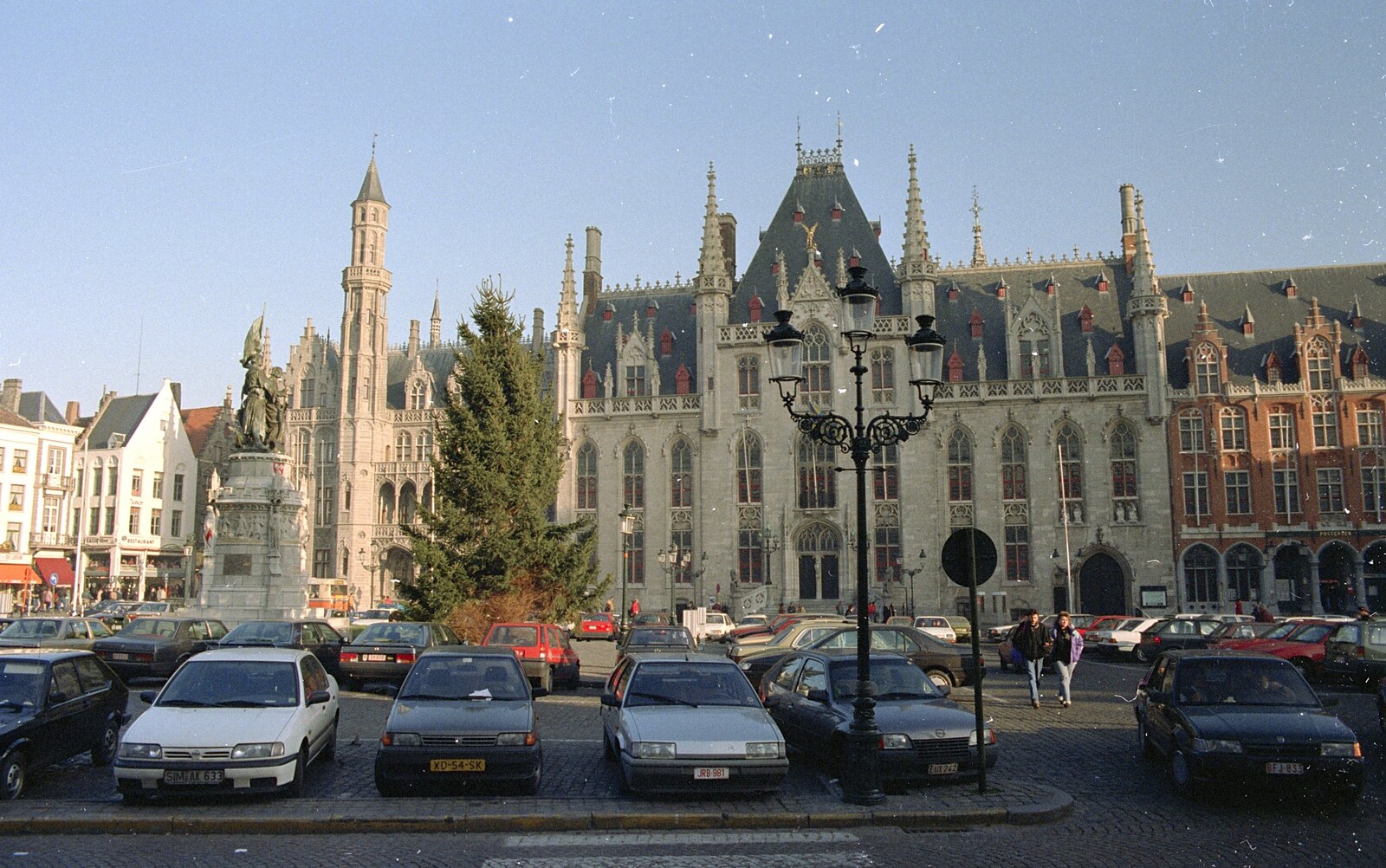 L'Hotel du Ville from Clays Does Bruges, Belgium - 19th December 1992