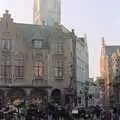 More horse-and-carts near the Grande Place, Clays Does Bruges, Belgium - 19th December 1992