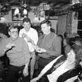 Tony, Trevor and Barry, New Year's Eve at the Swan Inn, Brome, Suffolk - 31st December 1992
